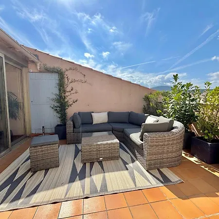 Apartment Terrasse Tropezienne Centre